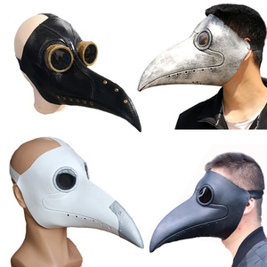 Masque de docteur de la peste TIANHONG en latex, taille unique, pour fête d'Halloween, accessoire de costume - Product Image 1