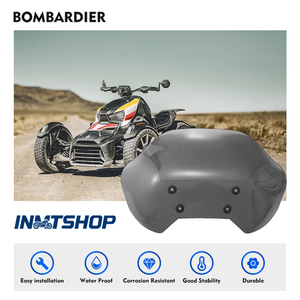 Ventes directes d'usine INMT - Pare-brise avant gris pour <span class=keywords><strong>Bombardier</strong></span> Can-Am Ryker 600 <span class=keywords><strong>900</strong></span> ATV, accessoire de pare-brise avant - Product Image 4