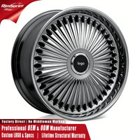 Jantes en alliage forgé DUB S777 BELLAGIO 24-26 pouces 6x139.7 5x120 pour Escalade Tahoe Suburban Yukon Silverado Sierra Chrysler