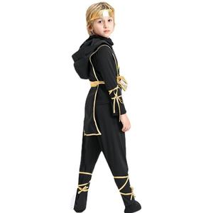 Nouveau Costume de <span class=keywords><strong>Cosplay</strong></span> Samouraï Echo Transfrontalier Euro-Américain pour Enfants, Tenue de Spectacle d'Halloween en Polyester, Kit en Stock - Product Image 5