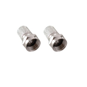Connecteur F Banbridge mâle-mâle, lot de 2, adaptateur coaxial satellite - Product Image 2