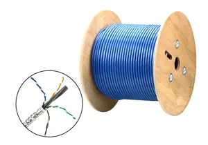 Cable de conexión de fibra óptica Cat6 UTP LSZH chaqueta para transmisión de datos sin costuras de alta velocidad fiable 1M 2M 3M azul Cat5e Cat6 CAT 6