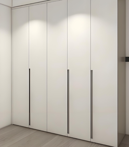 Huipinju Armario Moderno de Lujo con Puertas Correderas, Sistema Integrado de Almacenamiento en la <span class=keywords><strong>Pared</strong></span>, Mueble de Dormitorio con 2 Cajones, Garantía de 5 Años - Product Image 2