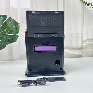 ELETREE RX-82CS Jukebox de Escritorio con Bluetooth, Altavoz Inalámbrico, Carga Solar, Radio AM/SW/FM de 3 Bandas, Reproductor de Música con USB y Tarjeta TF - Product Image 5