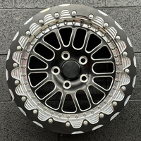 Jantes beadlock forgées de 15 pouces, 17 pouces, 18 pouces pour course de dragster, compatibles Corvette C5 C6 C7 C8 Z06 Z07 ZR1, Camaro, Mustang Série 2
