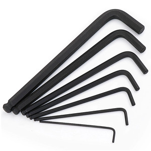 Clé à molette en L oxyde noir clé hexagonale Allen avec pointe à bille 1.<span class=keywords><strong>5</strong></span>/2/3/4/<span class=keywords><strong>5</strong></span>/6/8/10mm - Product Image 3