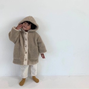 2025 vente chaude filles garçon hiver agneau velours vêtements d'extérieur habit de neige vestes rembourrées avec manteaux automne corée Style en gros - Product Image 5