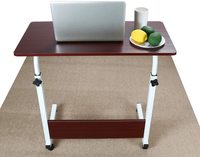 Table de lit relevable en gros, table d'appoint de canapé réglable, bureau portable pour ordinateur portable à hauteur réglable pour les distributeurs de meubles