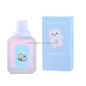 Wholesale Little Bear Baby Girls Long-lasting Eau de Toilette Peach Milk Children's Perfume Spray - Product Image 5