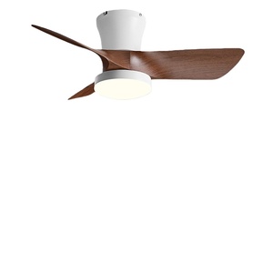 Ventilateur de plafond LED moderne avec télécommande, moteur CC, pales en ABS, lustre pour la décoration intérieure, lampe LED avec lumière - Product Image 1