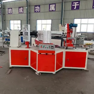 Fuyuan macchina automatica per la produzione di tubi in carta Kraft a due teste macchina per il taglio di tubi in carta