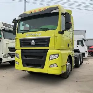 Sinotruk Sitrak 540hp Vrachtwagen Tractor Kop 6 4 Tractor Hoofd Gebruikt Tractor Vrachtwagen Te Koop