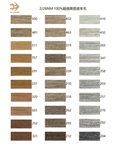 Cashmere Chất liệu 2/16 NM 100% Merino Len Sợi Cashmere chất liệu cho phụ nữ Cashmere găng tay - Product Image 6