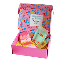 Boîte d'expédition en carton ondulé personnalisée avec logo, grande boîte d'emballage imprimée en couleur pour vêtements