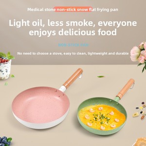 Poêle antiadhésive multifonctionnelle, poêle plate pour la maison, compatible avec les cuisinières à induction - Product Image 4