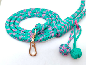 Conjunto de entrenamiento de perro con hebilla de Metal personalizado de lujo patrón sólido poliéster nailon impermeable elegante collar para mascotas Correa separable moderna - Product Image 6