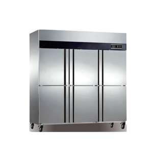 Offre Spéciale et de haute qualité en acier inoxydable 4 portes congélateur réfrigérateur Commercial réfrigérateur vertical armoires de cuisine - Product Image 2