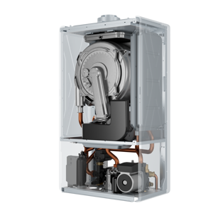 Chauffage de l'eau pour toute la maison, chaudière combiné de 32kw, chauffage au <span class=keywords><strong>sol</strong></span> entièrement fermé, chaudière à <span class=keywords><strong>gaz</strong></span> à <span class=keywords><strong>condensation</strong></span> murale suspendue - Product Image 2