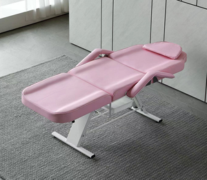 <span class=keywords><strong>Table</strong></span> <span class=keywords><strong>de</strong></span> massage <span class=keywords><strong>Shiatsu</strong></span> moderne avec pieds métalliques réglables, lit <span class=keywords><strong>de</strong></span> salon <span class=keywords><strong>de</strong></span> spa à jambes écartées - Product Image 4