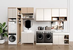 Multi-Function Balcony <b>Laundry</b> <b>Cabinet</b> <b>Laundry</b> <b>Cabinet</b> Balcony Wash Basin <b>Cabinet</b> - Product Image 2