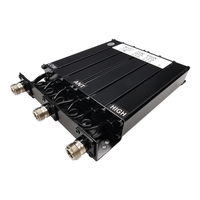 Duplexeur UHF à isolation élevée 30W 380-520MHz N-Femelle pour systèmes radio bidirectionnels