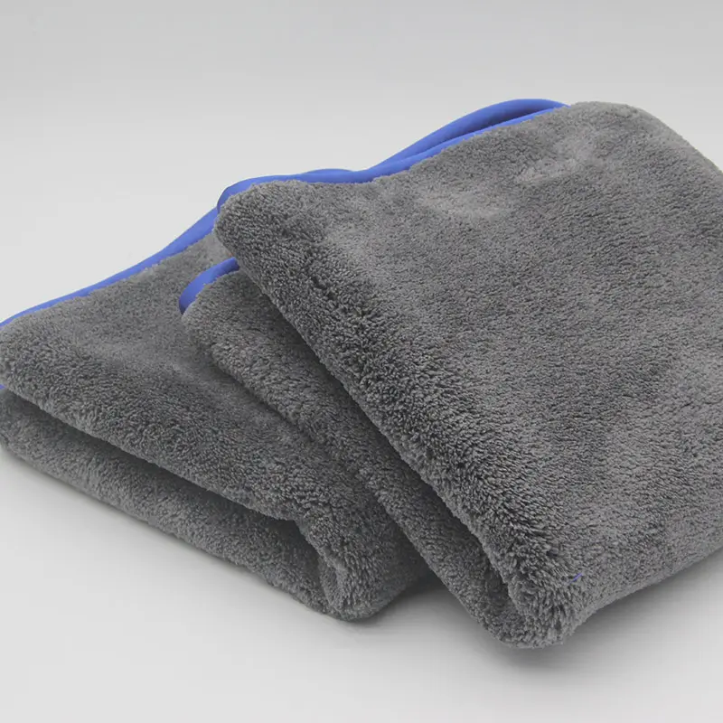 Car Detailing Polishing Drying Thick Soft Coral Fleece Custom 800gsm Microfiber Cleaning Car Cloth