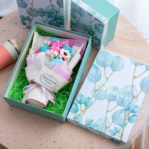 Green Vintage Jewelry <b>Box</b> Custom logo Jewelry <b>Box</b> Drawer Gift <b>Packing</b> <b>Box</b> - Product Image 3