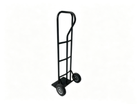 Nouvelle Arrivée 2026 – Chariot de Manutention Industriel Robuste en Fer, 2 Roues, Poteaux en Acier, Revêtement Poudré, Portable et Mobile pour le Transport de Marchandises