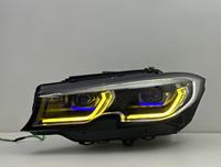 Pour BMW Série 3 G20 G21 G28 19-22 Phare Laser Jaune Blanc Feux de Croisement Feux de Route Feux Antibrouillard Clignotants DRL Phares Avant