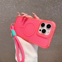 Coque de téléphone magnétique transparente antichoc pour iPhone