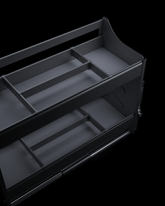 Organizzatore <span class=keywords><strong>per</strong></span> <span class=keywords><strong>Cucina</strong></span>: Sollevatore <span class=keywords><strong>per</strong></span> Armadietto con Ripiano Estraibile e <span class=keywords><strong>Divisori</strong></span> Mobili <span class=keywords><strong>per</strong></span> Stoccaggio Interno nell'Armadio - Product Image 4