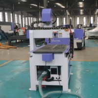 Mini graveur CNC pour bois AKM6090, machine à bois avec outils CNC à fente en T, graveur de bois MDF