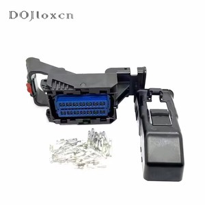 34576-0703 ขั้วต่อตัวเมียสีดำ <span class=keywords><strong>56</strong></span> พิน รุ่น A04355 ของแท้ สายไฟเดิม สำหรับซ็อกเก็ตสายไฟ Molex - Product Image 1