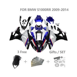 Carénages de moto personnalisés pour BMW S1000RR HP4 2009-2014 2010 2011 2012, kit de carénage complet, kit carrosserie ABS injecté B1012-103a - Product Image 1