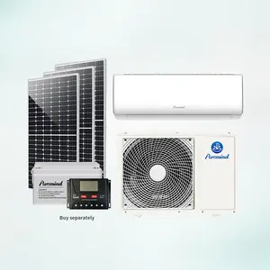 Ar Condicionado com Célula Solar Smart 100 Pure Solar, sistema de venda quente com sistema off grid com Tuya APP Climatiseur Solaire