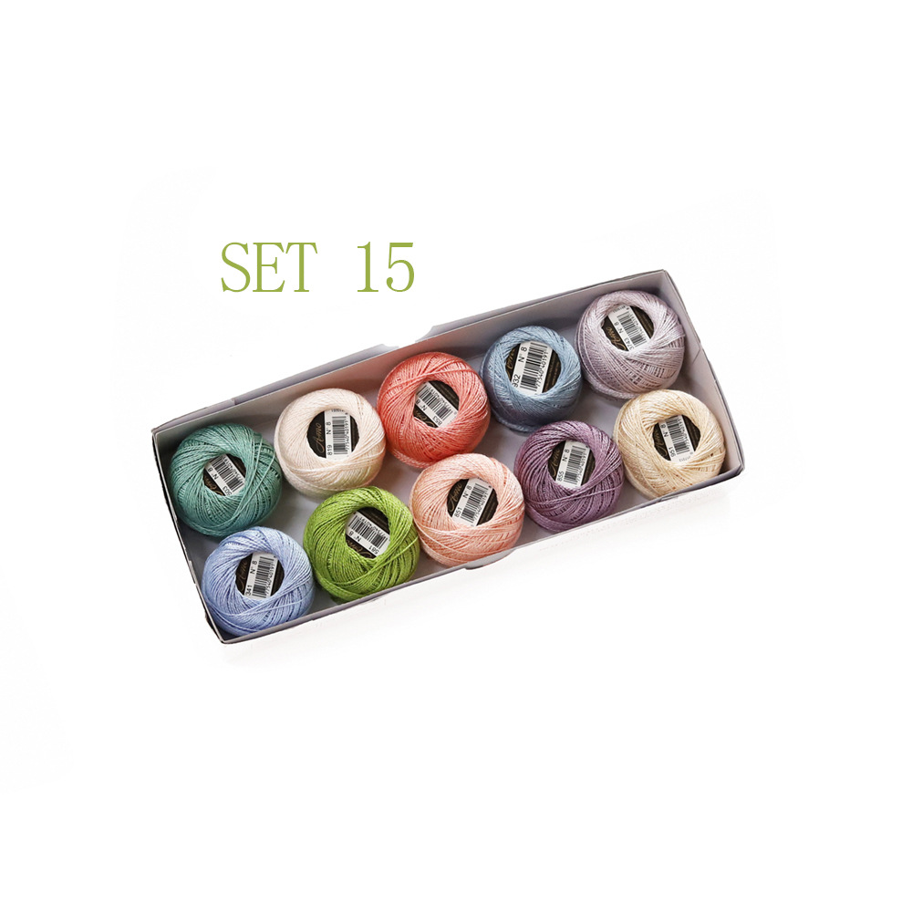 Pearl Cotton Thread Set 15