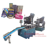 Machine de tissage de boîtes en étain, verrouillage universel,