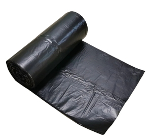 Sacchetti di plastica nera grande sacco <span class=keywords><strong>per</strong></span> immondizia resistente LDPE e HDPE sacchetti <span class=keywords><strong>per</strong></span> rifiuti <span class=keywords><strong>per</strong></span> uso ufficio Hotel e giardino - Product Image 2