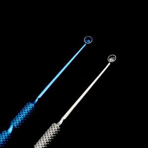 Meidisikang <b>Microscopic</b> Ophthalmic Instruments Double Headed Meibomian Gland Curette Dermatological Wart Scraping Tool - Product Image 2