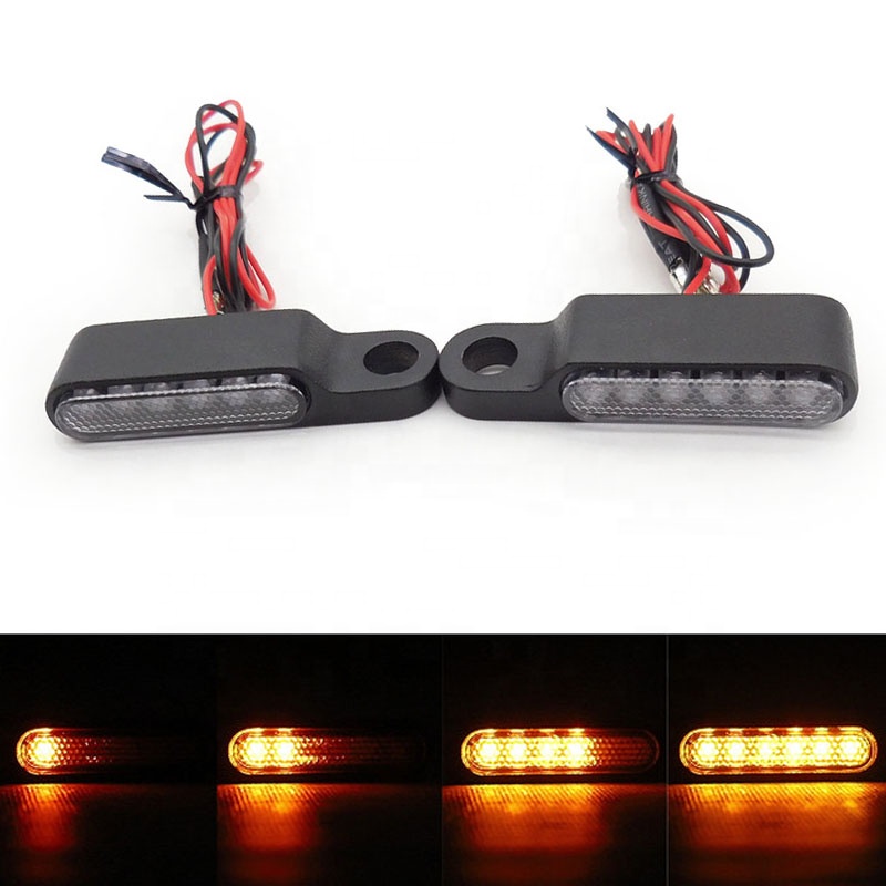 Европейский сертификат E MARK Мотоцикл Скутер на руль мотоцикла или индикаторы LED Янтарный свет лампы мигалка последовательного Поворотная сигнальная лампа