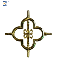 Connecteur de barre géorgienne, connecteur croisé, clip de connecteur de barre Muntin en aluminium pour verre isolant, clip de grille décorative pour fenêtre