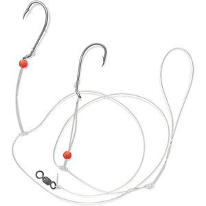 Rigs de pêche en eau salée <span class=keywords><strong>Mustad</strong></span> 3/0 Baitholder Hook pour Fluke Porgy Snapper Croaker Sea Trout Tautog Spot Pompano - Product Image 3