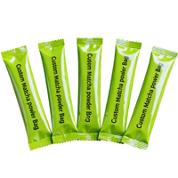 Sachet en plastique vide personnalisé pour poudre de boisson énergétique, poudre de supplément, poudre d'herbes, électrolyte, 10g 5g 2g