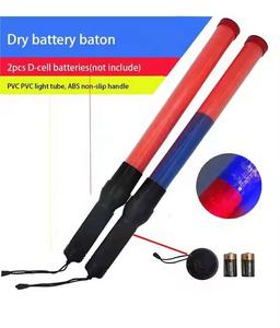 54cm LED clignotant sécurité routière signal de trafic baguette d'avertissement tige de contrôle du trafic bâton de trafic à piles/lumière Rechargeable - Product Image 2