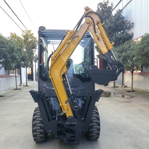 Mini <span class=keywords><strong>tracteur</strong></span> 4x4 avec chargeur frontal et pelle rétrocaveuse en gros, fabriqué en Chine pour une utilisation agricole - Product Image 3