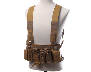Pria tahan air anti-maling taktis dada Rig Harness tas rompi untuk menembak berburu pelatihan CS Games-Retail lembut <span class=keywords><strong>Molle</strong></span> desain - Product Image 4
