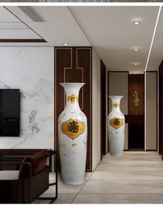 Vases décoratifs en céramique <span class=keywords><strong>de</strong></span> grande taille, peints à la main, en porcelaine chinoise, <span class=keywords><strong>de</strong></span> 2 mètres <span class=keywords><strong>de</strong></span> <span class=keywords><strong>haut</strong></span> - Product Image 2