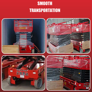 Plataforma elevadora de tijera de 6-14 m de altura, capacidad de 230-450 kg, para uso en fábrica, con certificación CE - Product Image 5