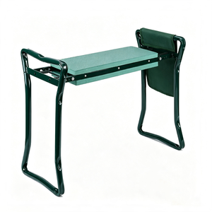Sunsbuild Ergonomic Folding Garden Kneeler and Seat Cushion Pad Bench <b>Stool</b> <b>with</b> Tool Pouches for Knee & <b>Back</b> Protection - Product Image 2