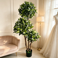 Vente en gros de fleurs décoratives, couronnes et plantes artificielles, arbre de laurier artificiel, bonsaï, aménagement paysager commercial, décoration de restaurant, patio, maison